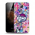 Дизайнерский пластиковый чехол для Huawei G8 My little pony Дружба чудо
