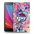 Дизайнерский силиконовый чехол для Huawei MediaPad T2 7.0 Pro My little pony Дружба чудо