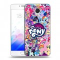 Дизайнерский пластиковый чехол для Meizu M3E My little pony Дружба чудо