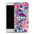Дизайнерский пластиковый чехол для Meizu M5s My little pony Дружба чудо