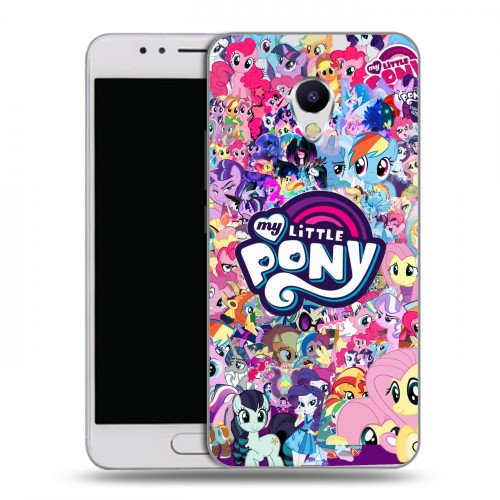 Дизайнерский пластиковый чехол для Meizu M5s My little pony Дружба чудо