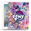 Дизайнерский пластиковый чехол для Ipad 2/3/4 My little pony Дружба чудо