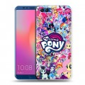 Дизайнерский пластиковый чехол для Huawei Honor View 10 My little pony Дружба чудо