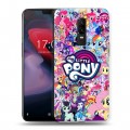 Дизайнерский пластиковый чехол для OnePlus 6 My little pony Дружба чудо