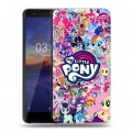 Дизайнерский силиконовый чехол для Nokia 2.1 My little pony Дружба чудо