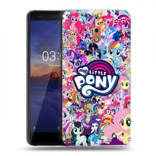 Дизайнерский силиконовый чехол для Nokia 2.1 My little pony Дружба чудо