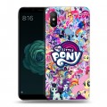 Дизайнерский силиконовый чехол для Xiaomi Mi A2 My little pony Дружба чудо