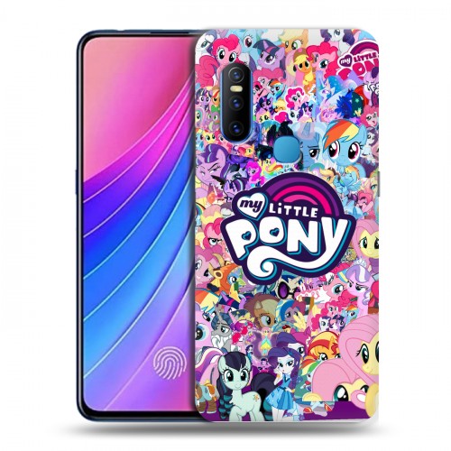 Дизайнерский пластиковый чехол для Vivo V15 My little pony Дружба чудо