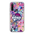 Дизайнерский силиконовый с усиленными углами чехол для Xiaomi RedMi Note 8T My little pony Дружба чудо
