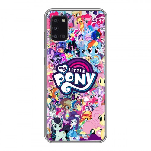 Дизайнерский силиконовый чехол для Samsung Galaxy A31 My little pony Дружба чудо