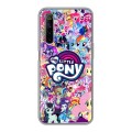 Дизайнерский силиконовый с усиленными углами чехол для Realme 6 My little pony Дружба чудо