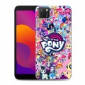 Дизайнерский силиконовый чехол для Huawei Honor 9S My little pony Дружба чудо