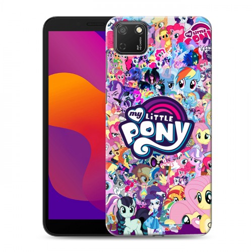 Дизайнерский силиконовый чехол для Huawei Honor 9S My little pony Дружба чудо