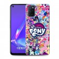 Дизайнерский пластиковый чехол для OPPO A52 My little pony Дружба чудо