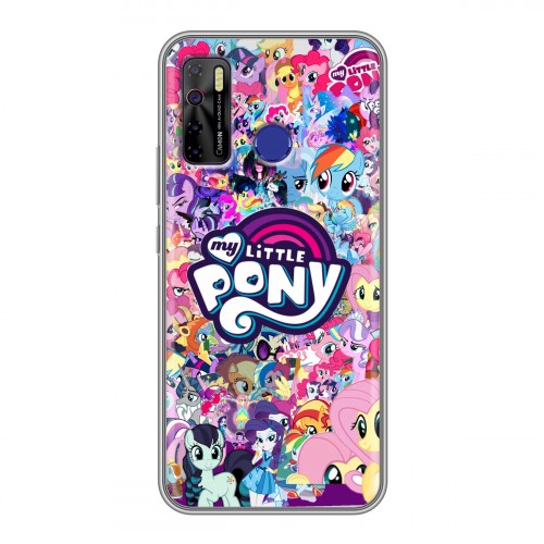 Дизайнерский силиконовый чехол для Tecno Camon 15 My little pony Дружба чудо