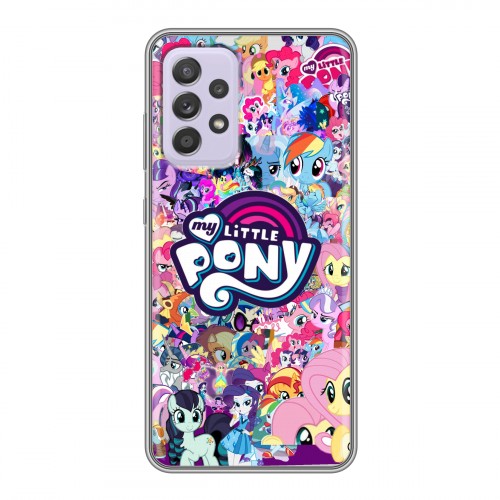 Дизайнерский силиконовый чехол для Samsung Galaxy A52 My little pony Дружба чудо
