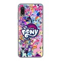 Дизайнерский силиконовый чехол для Samsung Galaxy A02 My little pony Дружба чудо