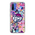 Дизайнерский силиконовый чехол для Xiaomi RedMi 9T My little pony Дружба чудо
