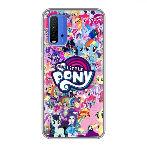 Дизайнерский силиконовый чехол для Xiaomi RedMi 9T My little pony Дружба чудо