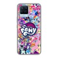 Дизайнерский силиконовый чехол для Realme 8 My little pony Дружба чудо