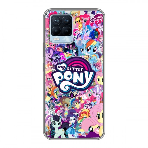 Дизайнерский силиконовый чехол для Realme 8 My little pony Дружба чудо
