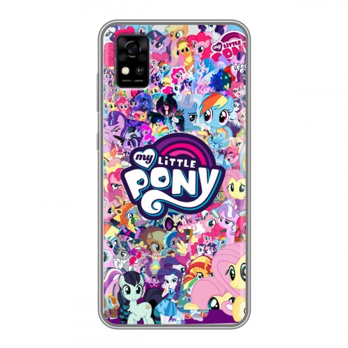 Дизайнерский силиконовый чехол для ZTE Blade A31 My little pony Дружба чудо