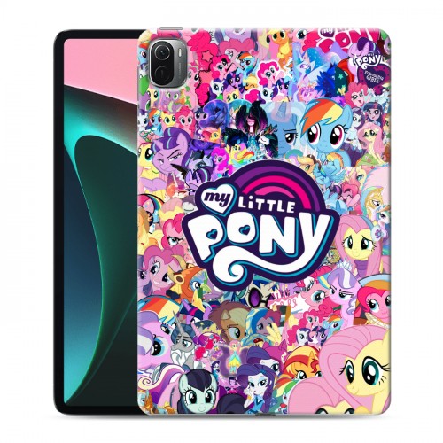 Дизайнерский силиконовый чехол для Xiaomi Pad 5 My little pony Дружба чудо