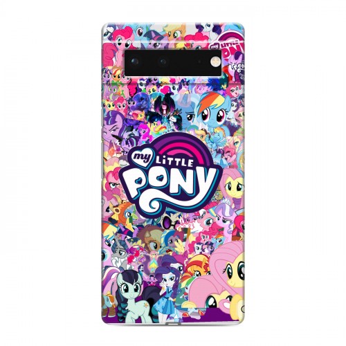 Дизайнерский силиконовый чехол для Google Pixel 6 My little pony Дружба чудо