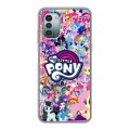 Дизайнерский силиконовый чехол для Nokia G11 My little pony Дружба чудо