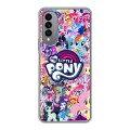Дизайнерский силиконовый чехол для Wiko T50 My little pony Дружба чудо