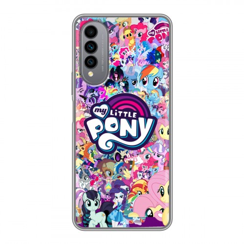 Дизайнерский силиконовый чехол для Wiko T50 My little pony Дружба чудо