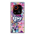 Дизайнерский силиконовый чехол для Tecno Phantom X2 Pro My little pony Дружба чудо
