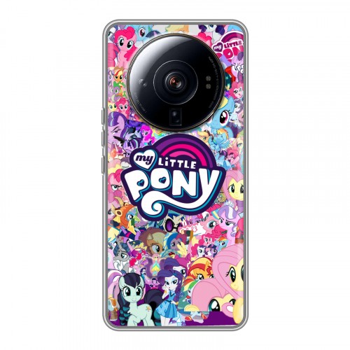 Дизайнерский силиконовый чехол для Xiaomi 12S Ultra My little pony Дружба чудо