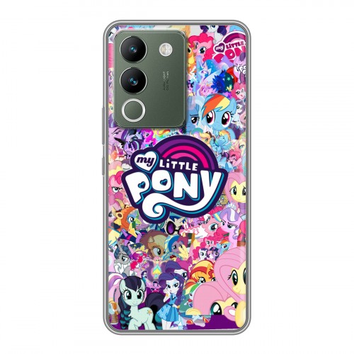 Дизайнерский силиконовый чехол для Vivo V29e My little pony Дружба чудо