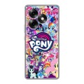 Дизайнерский силиконовый чехол для Itel S23 Plus My little pony Дружба чудо