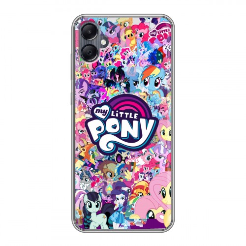 Дизайнерский силиконовый чехол для Samsung Galaxy A05 My little pony Дружба чудо
