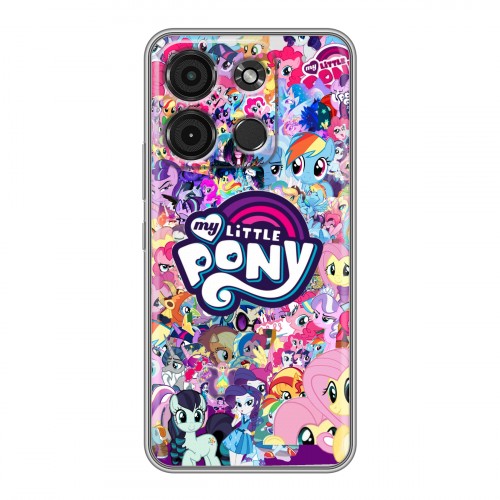 Дизайнерский силиконовый чехол для Itel A60s My little pony Дружба чудо