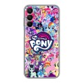 Дизайнерский силиконовый чехол для Samsung Galaxy A15 My little pony Дружба чудо