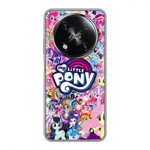 Дизайнерский силиконовый чехол для Itel RS4 My little pony Дружба чудо