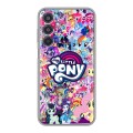Дизайнерский силиконовый чехол для Samsung Galaxy M35 My little pony Дружба чудо