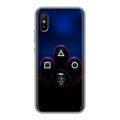 Дизайнерский силиконовый чехол для Xiaomi RedMi 9A Игра Кальмара