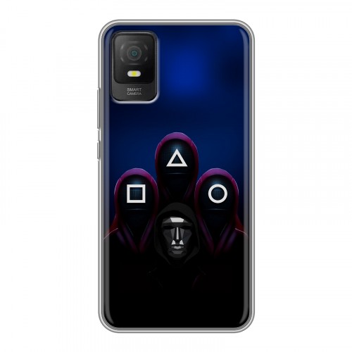 Дизайнерский силиконовый чехол для TCL 403 Игра Кальмара