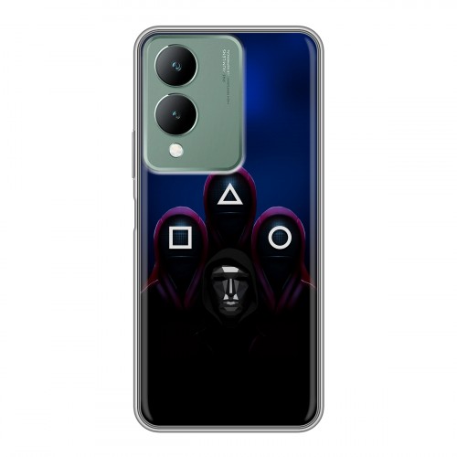 Дизайнерский силиконовый чехол для Vivo Y17s Игра Кальмара