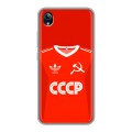 Дизайнерский силиконовый чехол для Vivo Y91C Флаг Герб СССР