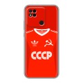 Дизайнерский силиконовый чехол для Xiaomi Redmi 10A Флаг Герб СССР