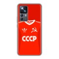 Дизайнерский силиконовый чехол для Xiaomi 12T Флаг Герб СССР