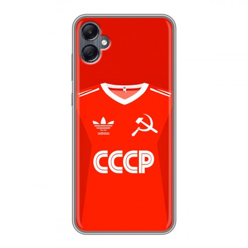 Дизайнерский силиконовый чехол для Samsung Galaxy A05 Флаг Герб СССР