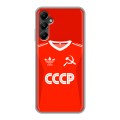 Дизайнерский силиконовый чехол для Samsung Galaxy A05s Флаг Герб СССР