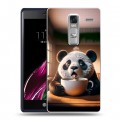Дизайнерский пластиковый чехол для LG Class смешная панда