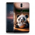 Дизайнерский силиконовый чехол для Nokia 8 Sirocco смешная панда